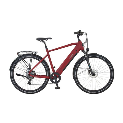 Trekking E-Bike Entdecker 2.3 Herren, bordeauxrot