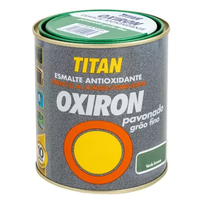 ESMALTE SINTÉTICO ANTIOXIDANTE OXIRON PAVONADO 750ML NEGRO