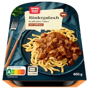 REWE Beste Wahl Rinder-Gulasch mit...