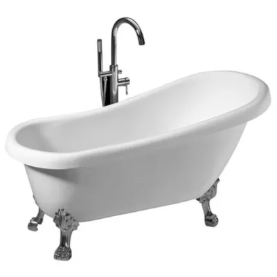 Milobad, Badekar, hvid, 165 L