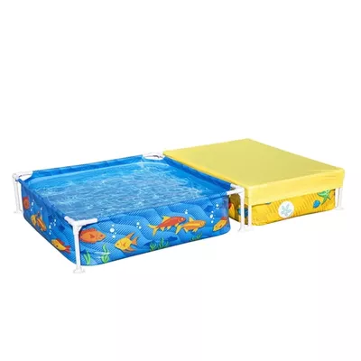 H2OGO! My First Frame Above Ground DuraPlus Kiddie Pool and Sandpit - with Cover