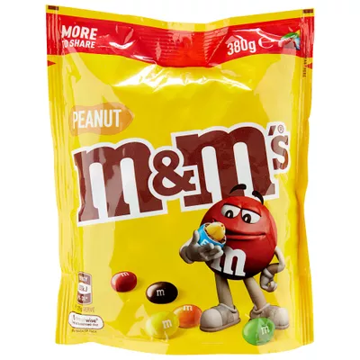 M&M'S Peanuts Share Bag 380g