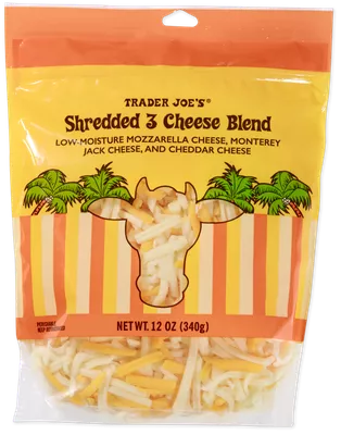 Shredded 3 Cheese Blend