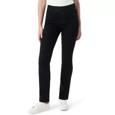 Women's Gloria Vanderbilt Amanda Pull-On Straight Jeans