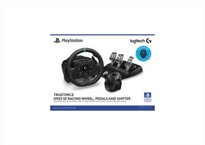 LOGITECH - Volante da corsa e pedali G923 SE (PS5/PS4)-Nero