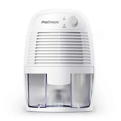 Pro Breeze Mini Portable Dehumidifier, 17oz Ultra Quiet Compact Peltier Dehumidifier, 215 Sqft 1pack