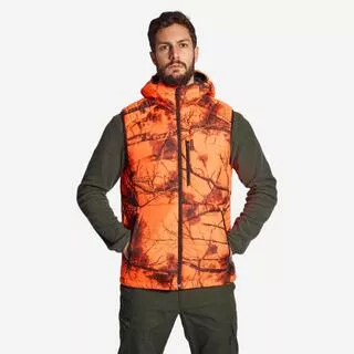 SOLOGNAC Piumino TREEMETIC fluo senza maniche