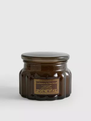 Vela aromática de cachemir y pachulí
