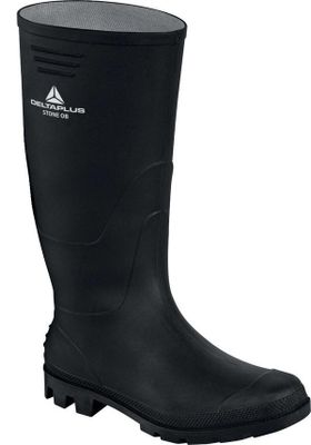 BOTA DE AGUA OB  PVC NEGRO DELTA PLUS TALLA 40