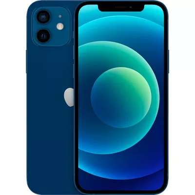 Restored Apple iPhone 12 - Carrier Unlocked - 64GB Blue (Refurbished)