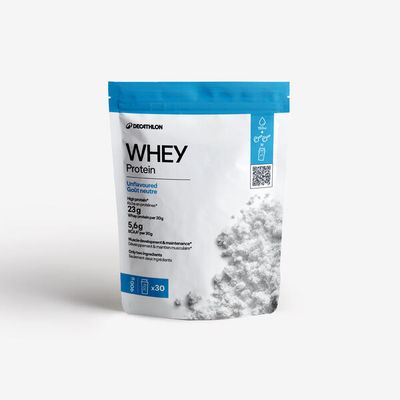DECATHLON Proteinpulver Whey Protein geschmacksneutral 900 g