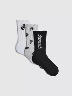 Pack de 3 pares de calcetines de The Rolling Stones