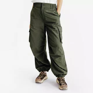 DECATHLON Pantaloni donna LIFETECH cargo verde militare