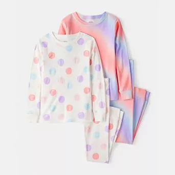 Girls 4-14 Carter's 4 pc Pajama Set
