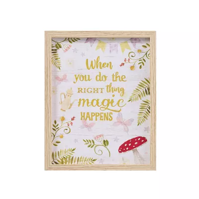 Framed Print Magic/World