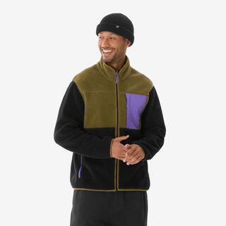 QUECHUA Pile montagna uomo MH500 TRENDY sherpa nero