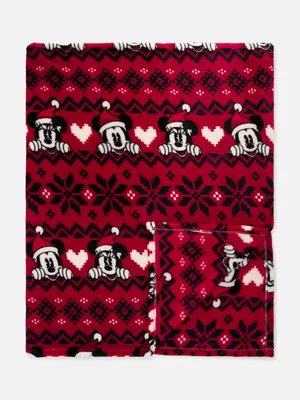 Manta de Minnie y Mickey Mouse de Disney