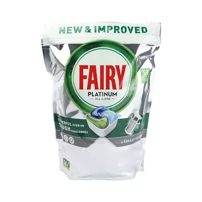 Fairy Platinum Dishwasher Tablets 51pk