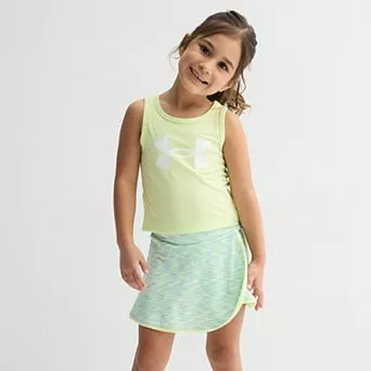 Girls 4-6x Under Armour Tank Top & Wrap Skort Set