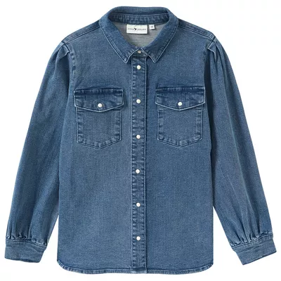 Mädchen Jeansbluse