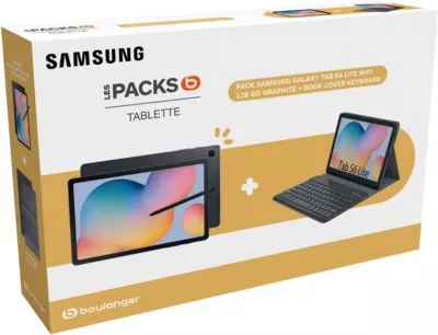 Tablette Android SAMSUNG Pack Galaxy Tab S6 Lite + Clavier