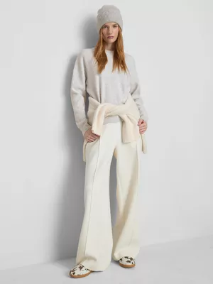 Jersey de punto con cuello redondo