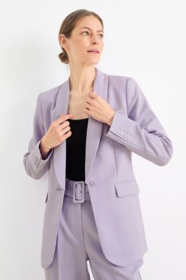Long blazer - regular fit - lined