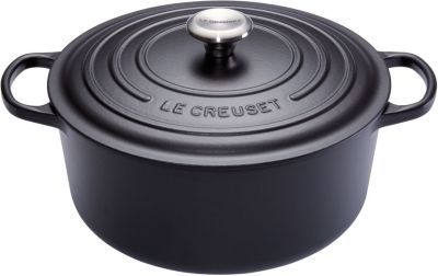 Le Creuset - Cocotte Signature Noire Diam24cm