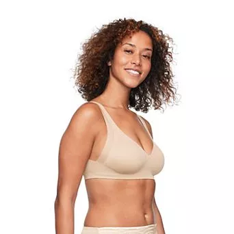 Warners No Side Effects® Underarm and Back-Smoothing Comfort Wireless Lightly Lined T-Shirt Bra RA2231A