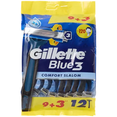 Žiletky Blue3 Gillette Smooth