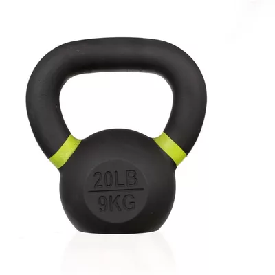 BalanceFrom Cast Iron Kettlebell, Single, 20 lbs