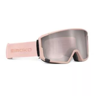 SIROKO Maschera da sci e snowboard Sport invernali Uomo e donna G3 Tara Rosa
