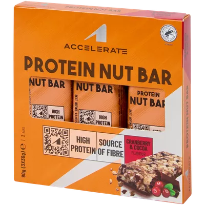 Proteinové ořechové tyčinky Accelerate