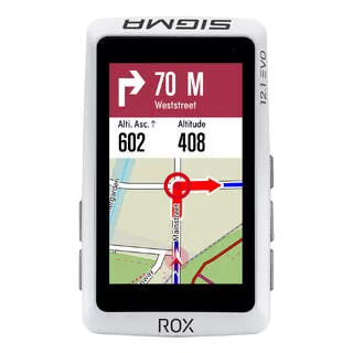 SIGMA COMPUTER DA BICICLETTA GPS ROX 12.1 EVO BIANCO
