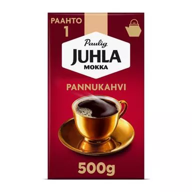 Paulig Juhla Mokka kahvi pannujauhatus 500g