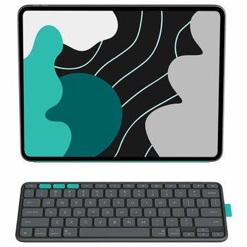 Logitech Flip Folio Keyboard Case For iPad Pro 13 And Air 13 Inch Graphite