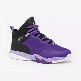 TARMAK Scarpe basket bambino SS 500 HIGH viola