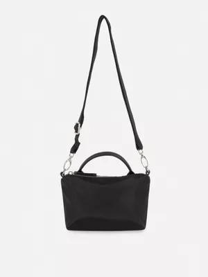 Minibolso shopper estilo bandolera
