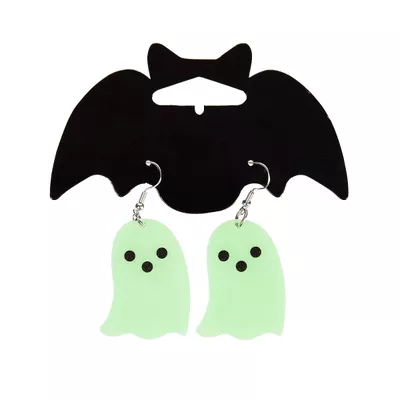 Halloween Earrings Ghost Glow