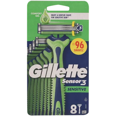 Holící strojek na žiletky Gillette Sensor3 Sensitive