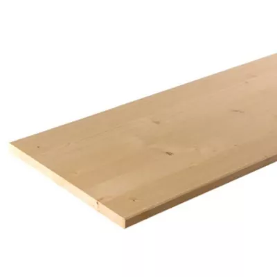 Bordplade, massiv gran, 27x630x1200 mm