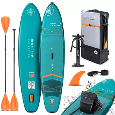 MOVINO Nafukovací SUP paddleboard Adria BO (350 cm) svařované hrany pádlo 2v1