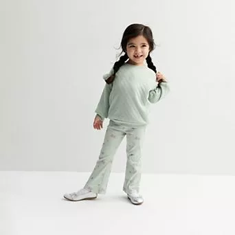 Toddler Girls Carter's 2 pc Butterfly Sweater & Pant Set