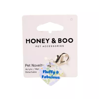 Honey & Boo Pet Tag Fluffy & Fab