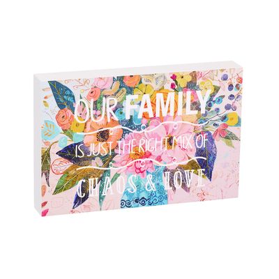 Tabletop Plaque Bloom Vase/Family