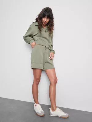 Pantalones cortos holgados militares Coleen Rooney