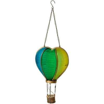 Solární osvětlení horkovzdušný balón