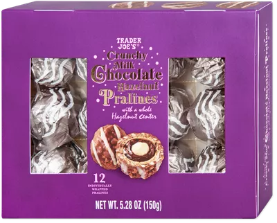 Crunchy Milk Chocolate Hazelnut Pralines