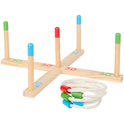 Házení dřevěných kroužků