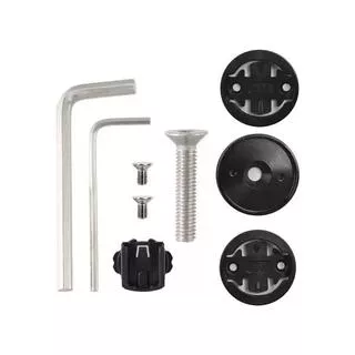 WAG SUPPORTO CICLOCOMPUTER PER SERIE STERZO 1" 1/8 - COMPATIBILE GARMIN/BRYTON, NERO